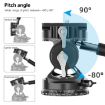 BEXIN DT-02R/S 2D 720 Panorama Tripod Fluid Drag Head with QR Plate - 4