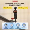 STARTRC Universal Strong Clamp Mount for Action Cameras - Black - 5