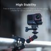 STARTRC Universal Strong Clamp Mount for Action Cameras - Black - 6