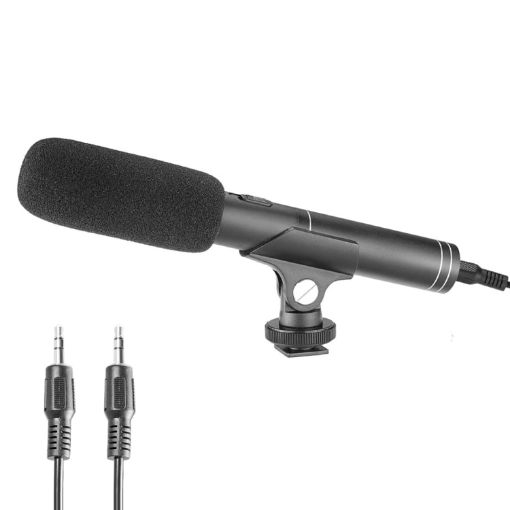 YELANGU YLG1401A Shotgun Mic for DSLR & DV Camcorder (Black) - 1