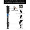 BEXIN P294B Aluminum DSLR Camera Monopod Holder (Black) - 4