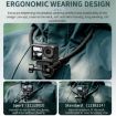 Adjustable Neck Vlog Bracket with Chest Strap for Action Cameras - 4