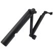 3-Way Monopod Selfie Stick for GoPro, Insta360, DJI Cameras (Black) - 3