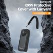 Sunnylife Lens Screen Cover Case for Insta360 X5/X4 with Strap - 3