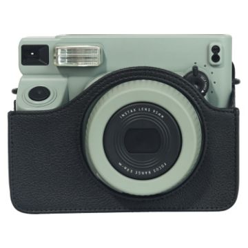 FUJIFILM Instax WIDE 400 Full Body Leather Case Bag (Black) - 1