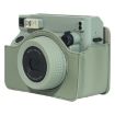 FUJIFILM Instax WIDE 400 Green Leather Case Bag with Strap - 2