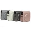 Pearly Lustre PU Leather Case for FUJIFILM Instax SQ6 - White Strap - 6