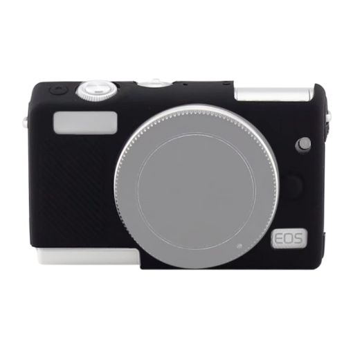 Silicone Case Black for Canon EOS M200 - Protective Cover - 1
