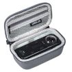 Insta360 X5/X4 STARTRC Camera Case with Carabiner & Strap - Grey - 5