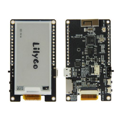 TTGO T5 V2.3.1 Ink Screen WiFi Bluetooth Module 2.13" Dev Board - 1