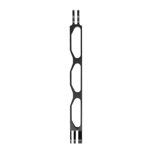 Black Aluminum Extension Arm for GoPro, Insta360, DJI Cameras - 1