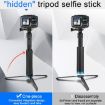 RUIGPRO Black One-piece Tripod Selfie Stick for Action Cameras - 6