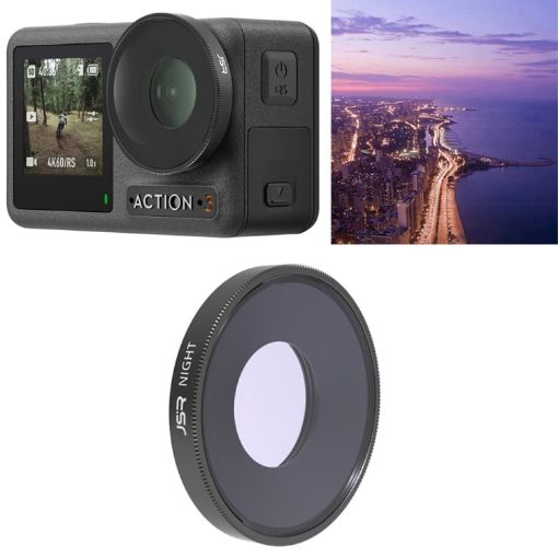 Night Lens Filter for DJI Osmo Action 3 - JSR - 1