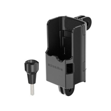 Sunnylife Expansion Adapter & Case for DJI OSMO Pocket 3 (Black) - 1