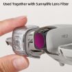 DJI Neo Sunnylife Gimbal Protector Camera Lens Cover, Clear Grey - 6