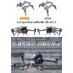 DJI Air 3S/3 Sunnylife Orange Landing Gear Extensions Support Leg - 4