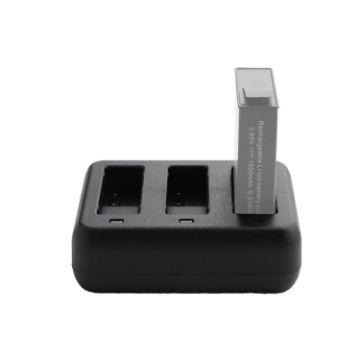 DJI Osmo Action 4/3 Tri-Slot Battery Charger (Black) - 1