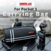 DJI Osmo Pocket 3 STARTRC Storage Bag with Hand Strap (Black) - 2