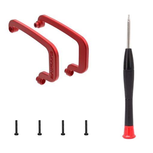 DJI Avata 2 Sunnylife Gimbal Red Aluminum Anti-collision Bumper - 1