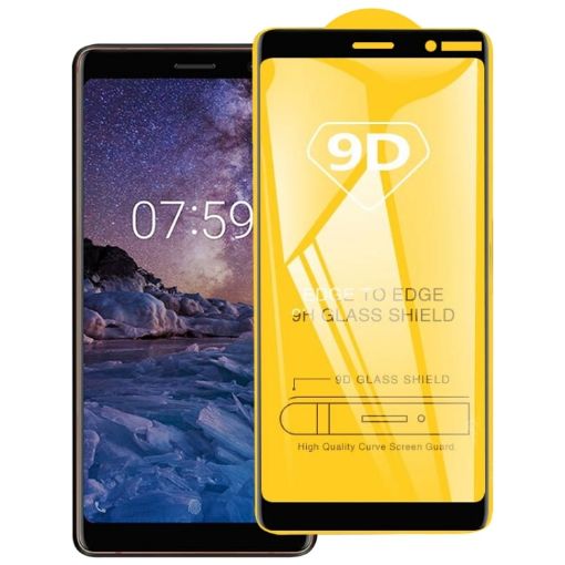 9D Full Screen Tempered Glass for Nokia 5.1 Plus (X5) - 1