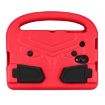 Galaxy 8" Shockproof EVA Bumper Case with Handle & Holder (Red) - 3
