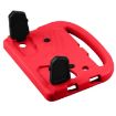 Galaxy 8" Shockproof EVA Bumper Case with Handle & Holder (Red) - 4