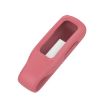 Silicone Protective Clip Case for Fitbit Inspire 2 (Rose Red) - 2