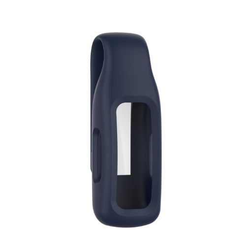 Fitbit Inspire 2 Silicone Protective Clip Case - Midnight Blue - 1