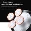 TOPK D21 Magnetic Universal Car Phone Holder Stand (Red) - 4