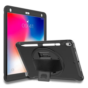 iPad Pro 10.5" 360 Rotating Protective Cover w/ Strap & Holder - 1