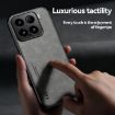 Xiaomi Poco M7 Pro 5G Magnetic Leather Phone Case (Dark Grey) - 5