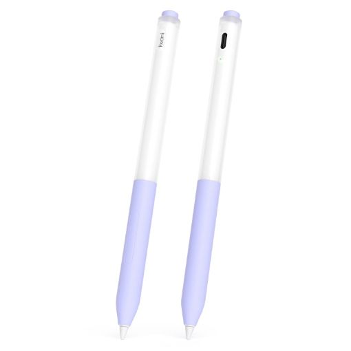 Redmi Smart Pen 2pcs Transparent Jelly Series Stylus Cover Lavender - 1