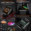 ZW65 Fitness Smart Watch 2.01", Heart/Blood Pressure Monitor, Pink - 4