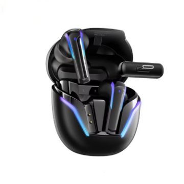 REMAX G7 Gaming TWS Bluetooth Earphones with Breathing Light (Black) - 1