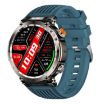 HT30 1.7" IP68 Waterproof Smart Watch, Flashlight & Compass (Blue) - 1