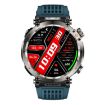 HT30 1.7" IP68 Waterproof Smart Watch, Flashlight & Compass (Blue) - 2