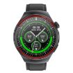 T82 1.43" Round Screen Smart Watch, BT Call, Leather Strap, Health Monitor - 2
