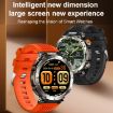 HT30 Camouflage IP68 Waterproof Smart Watch, 1.7" Army Green Band - 4