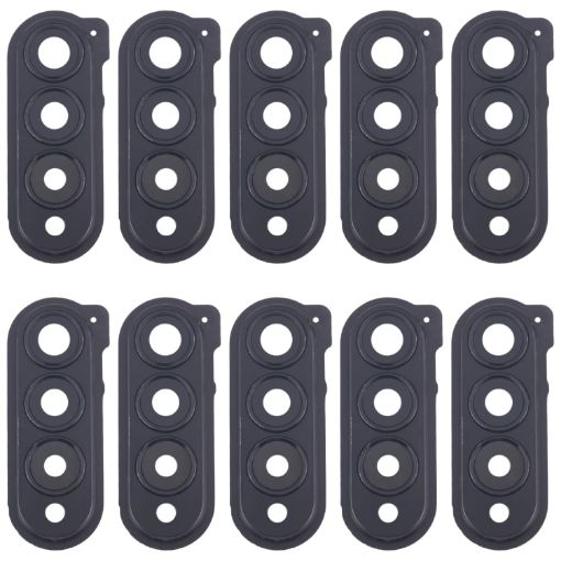 10pcs Rear Camera Lens Cover for Samsung Galaxy Z Fold4 (Black) - 1