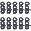 10pcs Rear Camera Lens Cover for Samsung Galaxy A16 5G (Black) - 1