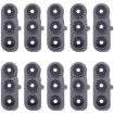 Samsung Galaxy S24 FE SM-S721B Rear Camera Lens Cover 10pcs Black - 1