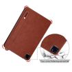 Samsung Galaxy Tab S10+/S9+/S8+ Leather TPU Case with Wristband (Brown) - 6