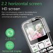 W26 Elder Keypad Phone, 2.2", 6800mAh, SOS, Dual SIM, EU Plug (Black) - 4
