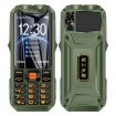 Q9-1 4G Rugged Elder Phone, 3.5" 4500mAh, Dual SIM, SOS, FM (Green) - 1