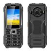 Q6000 Elder Phone, 2.4", 6800mAh, SOS, Dual SIM, UK Plug, Black - 1