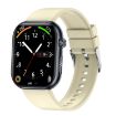 ET587 Yellow Smart Watch, ECG/Blood Sugar, 1.95" AMOLED Display - 1
