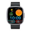 ET593 Black Smart Watch, 1.75" IPS Screen, ECG/Blood Sugar Monitor - 2