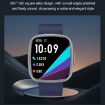 ET593 Pink Smart Watch, 1.75" IPS Screen, ECG/Blood Sugar Monitoring - 5