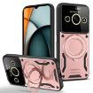 Redmi A3 4G MagSafe Holder Phone Case, Large Window, Rose Gold - 1