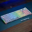 AULA F98 Pro 99-Key RGB Mechanical Keyboard, Ice Crystal Shaft - 1